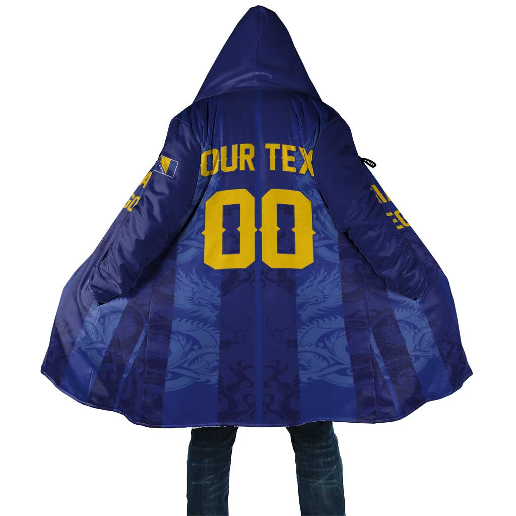 Custom Football 2026 Bosnia and Herzegovina Cloak Zmajevi Go Champion