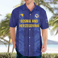 Custom Football 2026 Bosnia and Herzegovina Hawaiian Shirt Zmajevi Go Champion