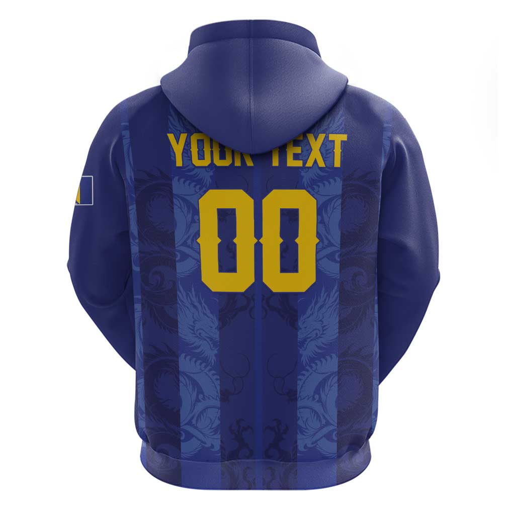 Custom Football 2026 Bosnia and Herzegovina Hoodie Zmajevi Go Champion