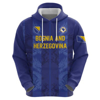 Custom Football 2026 Bosnia and Herzegovina Hoodie Zmajevi Go Champion