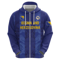 Custom Football 2026 Bosnia and Herzegovina Hoodie Zmajevi Go Champion