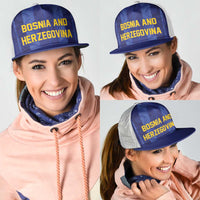 Football 2026 Bosnia and Herzegovina Mesh Trucker Cap Zmajevi Go Champion