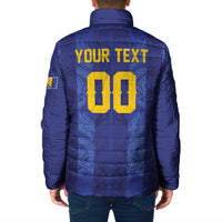 Custom Football 2026 Bosnia and Herzegovina Padded Jacket Zmajevi Go Champion
