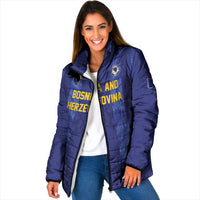 Custom Football 2026 Bosnia and Herzegovina Padded Jacket Zmajevi Go Champion