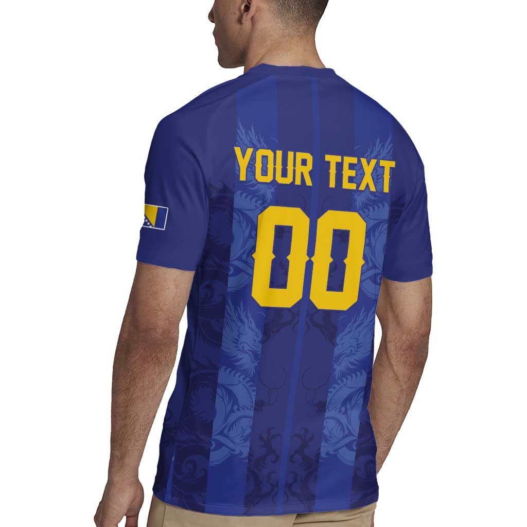 Custom Football 2026 Bosnia and Herzegovina Rugby Jersey Zmajevi Go Champion