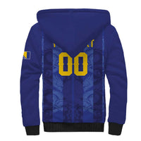 Custom Football 2026 Bosnia and Herzegovina Sherpa Hoodie Zmajevi Go Champion