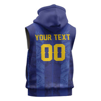 Custom Football 2026 Bosnia and Herzegovina Sleeveless Hoodie Zmajevi Go Champion