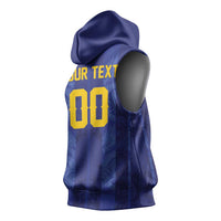 Custom Football 2026 Bosnia and Herzegovina Sleeveless Hoodie Zmajevi Go Champion