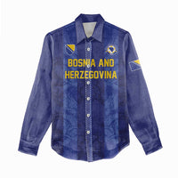 Custom Football 2026 Bosnia and Herzegovina Women Casual Shirt Zmajevi Go Champion