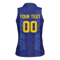 Custom Football 2026 Bosnia and Herzegovina Women Sleeveless Polo Shirt Zmajevi Go Champion