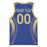 Custom Football 2026 Italia Basketball Jersey Forza Azzurri