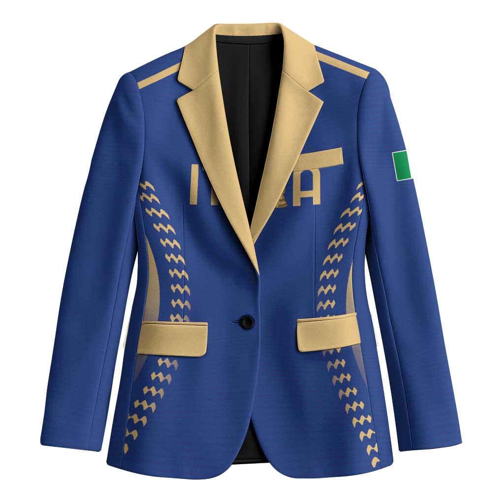Custom Football 2026 Italia Blazer Forza Azzurri
