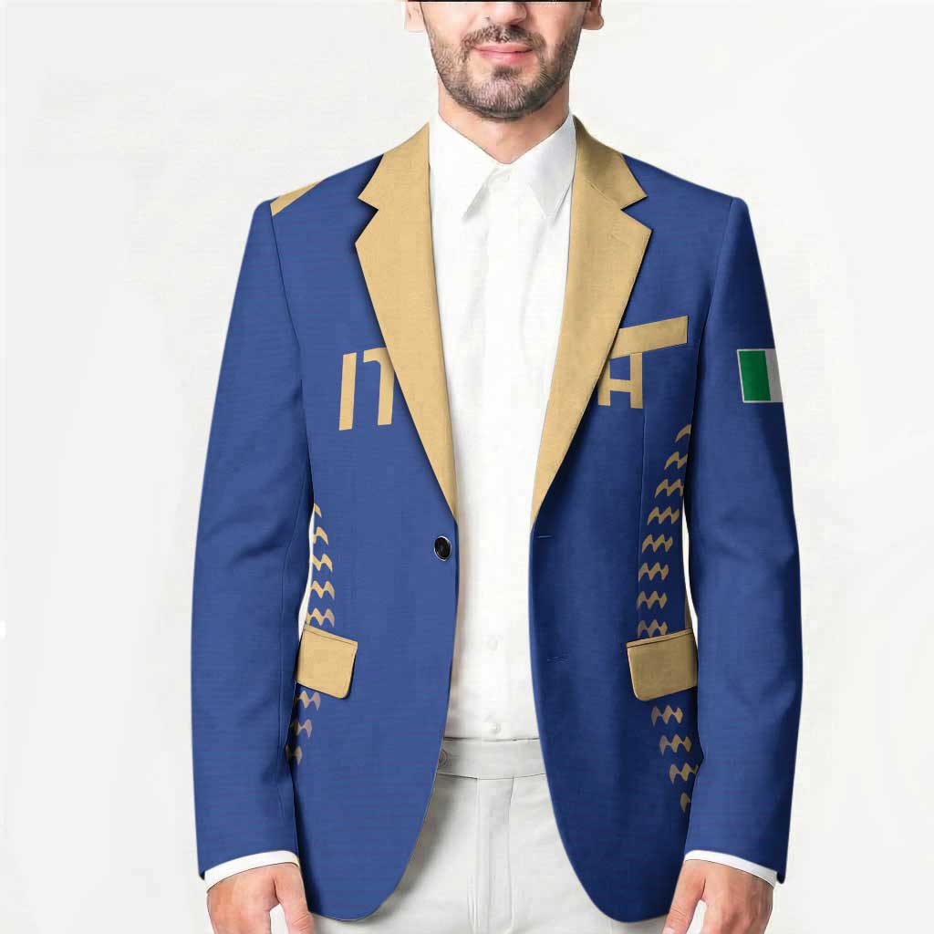 Custom Football 2026 Italia Blazer Forza Azzurri
