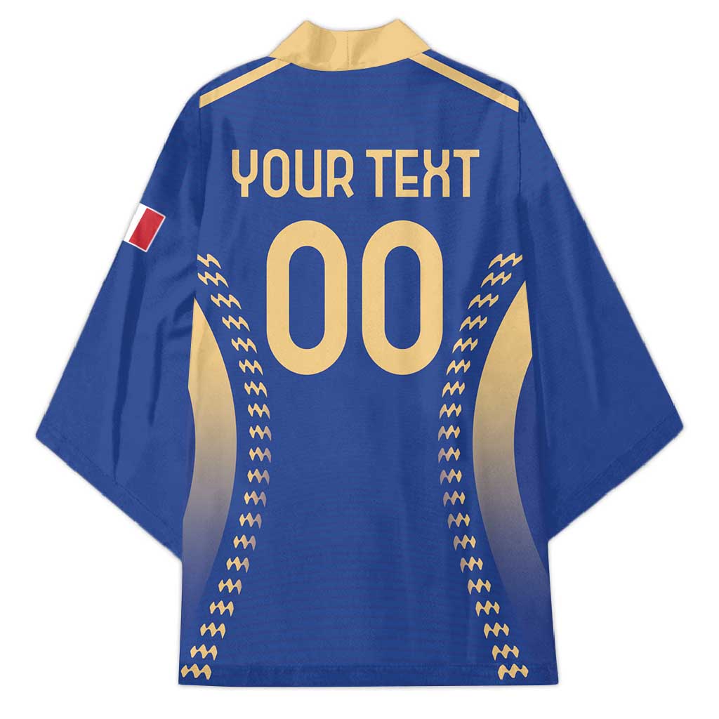 Custom Football 2026 Italia Kimono Forza Azzurri