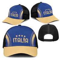 Football 2026 Italia Mesh Trucker Cap Forza Azzurri
