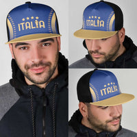 Football 2026 Italia Mesh Trucker Cap Forza Azzurri