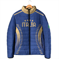 Custom Football 2026 Italia Padded Jacket Forza Azzurri