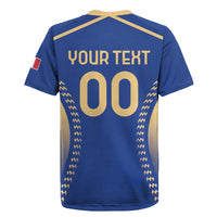 Custom Football 2026 Italia Rugby Jersey Forza Azzurri