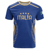 Custom Football 2026 Italia T Shirt Forza Azzurri