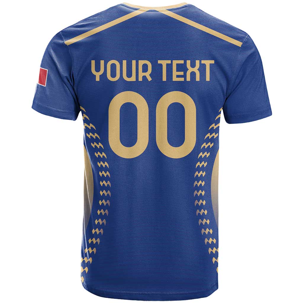 Custom Football 2026 Italia T Shirt Forza Azzurri