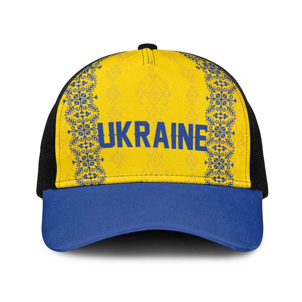 Football 2026 Ukraine Baseball Net Cap Slava Ukraini