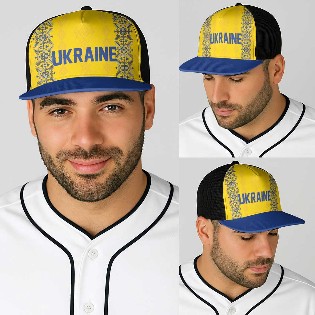 Football 2026 Ukraine Baseball Net Cap Slava Ukraini