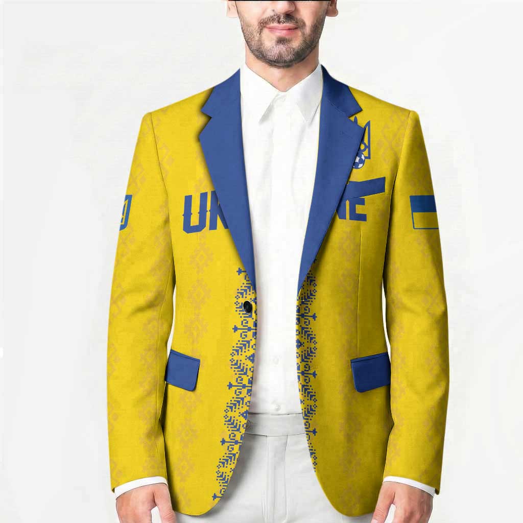 Custom Football 2026 Ukraine Blazer Slava Ukraini