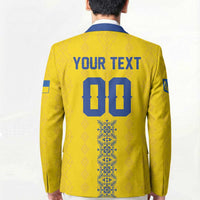 Custom Football 2026 Ukraine Blazer Slava Ukraini