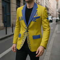 Custom Football 2026 Ukraine Blazer Slava Ukraini