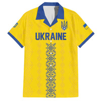 Custom Football 2026 Ukraine Hawaiian Shirt Slava Ukraini