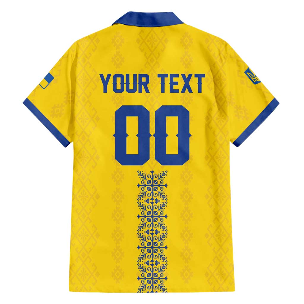 Custom Football 2026 Ukraine Hawaiian Shirt Slava Ukraini