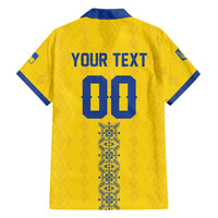 Custom Football 2026 Ukraine Hawaiian Shirt Slava Ukraini