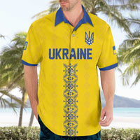 Custom Football 2026 Ukraine Hawaiian Shirt Slava Ukraini