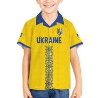 Custom Football 2026 Ukraine Hawaiian Shirt Slava Ukraini
