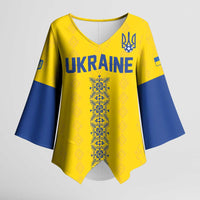 Custom Football 2026 Ukraine Kimono Sleeve Blouse Slava Ukraini
