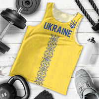 Custom Football 2026 Ukraine Men Tank Top Slava Ukraini
