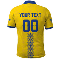 Custom Football 2026 Ukraine Polo Shirt Slava Ukraini