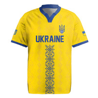 Custom Football 2026 Ukraine Rugby Jersey Slava Ukraini