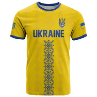 Custom Football 2026 Ukraine T Shirt Slava Ukraini