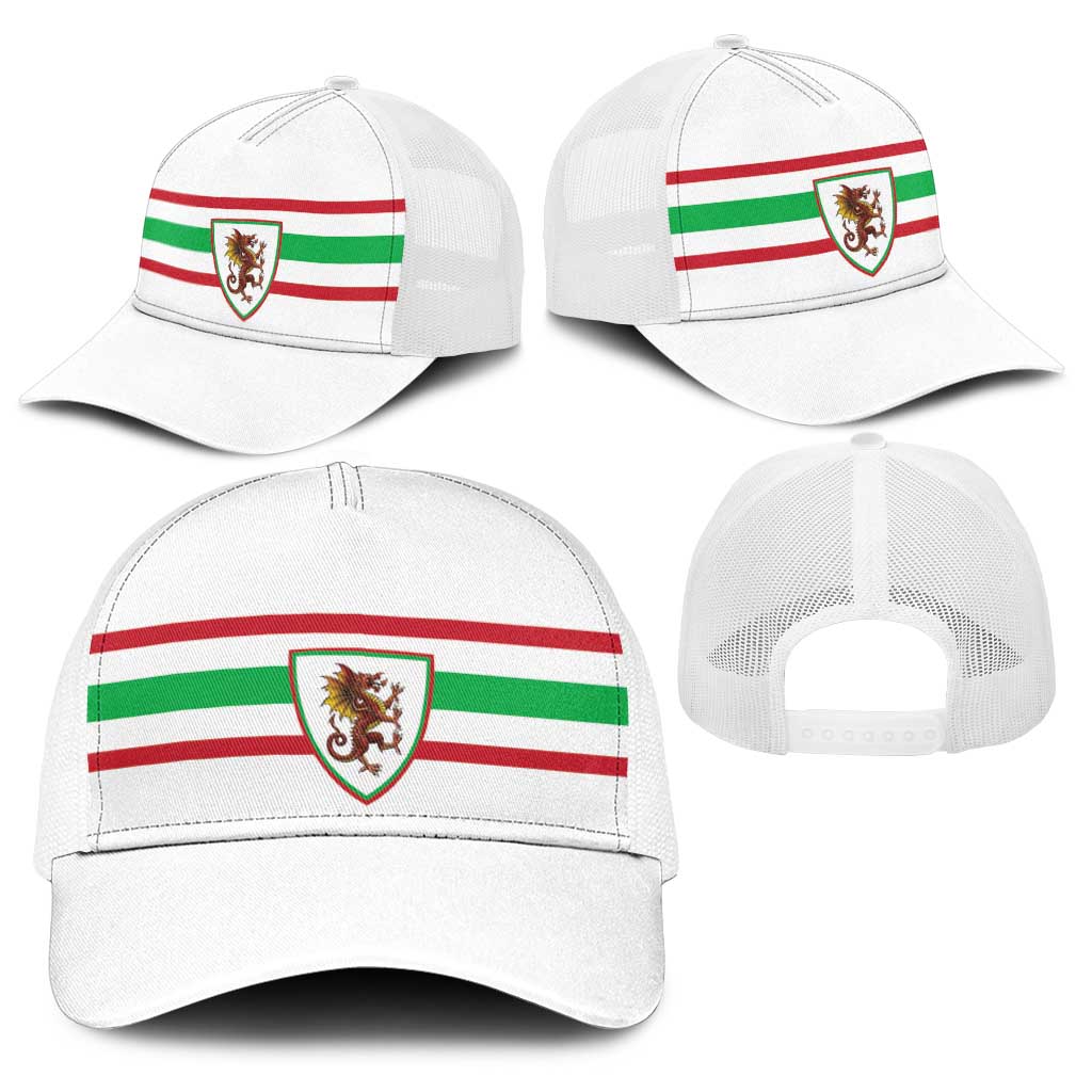 Football 2026 Wales Dragon Baseball Net Cap Cymru Gorau Chwarae Cyd Chwarae
