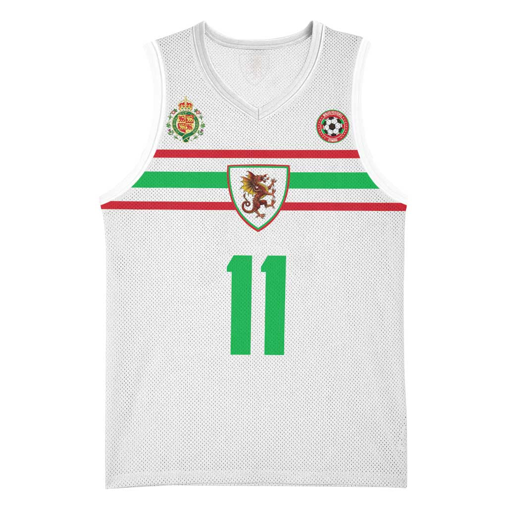 Custom Football 2026 Wales Dragon Basketball Jersey Cymru Gorau Chwarae Cyd Chwarae