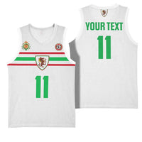 Custom Football 2026 Wales Dragon Basketball Jersey Cymru Gorau Chwarae Cyd Chwarae