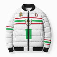 Custom Football 2026 Wales Dragon Bomber Puffer Jacket Cymru Gorau Chwarae Cyd Chwarae
