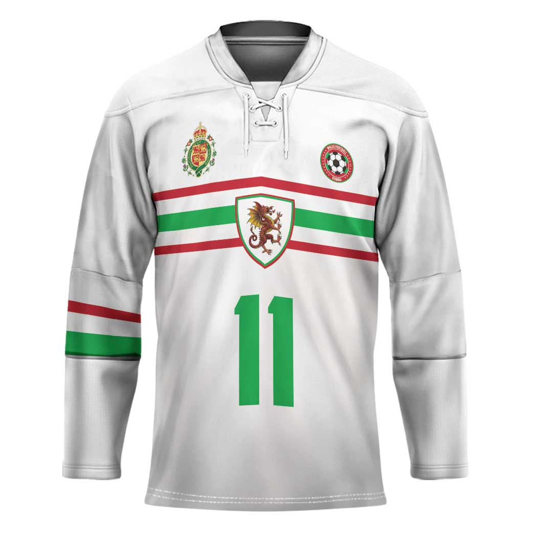 Custom Football 2026 Wales Dragon Hockey Jersey Cymru Gorau Chwarae Cyd Chwarae