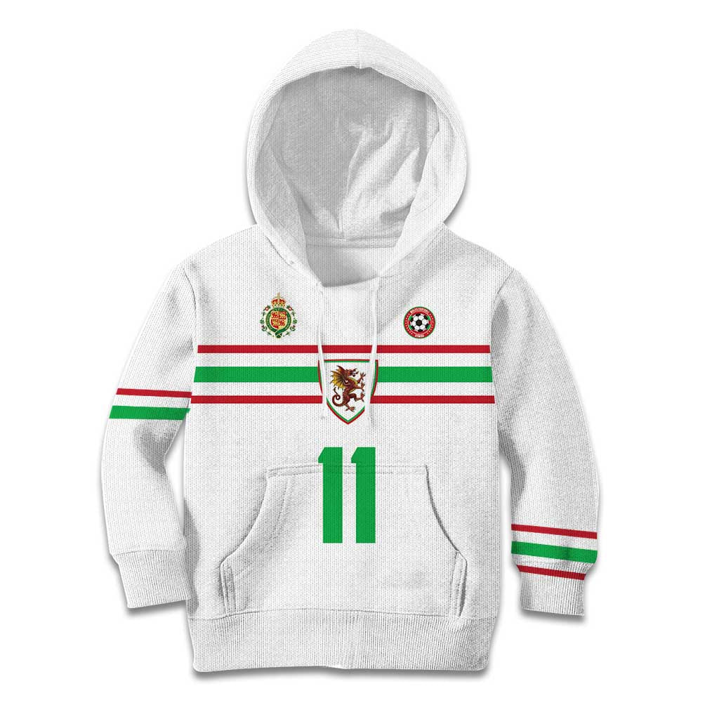 Custom Football 2026 Wales Dragon Kid Hoodie Cymru Gorau Chwarae Cyd Chwarae