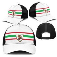 Football 2026 Wales Dragon Mesh Trucker Cap Cymru Gorau Chwarae Cyd Chwarae