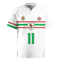 Custom Football 2026 Wales Dragon Rugby Jersey Cymru Gorau Chwarae Cyd Chwarae