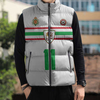 Custom Football 2026 Wales Dragon Sleeveless Puffer Jacket Cymru Gorau Chwarae Cyd Chwarae