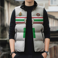 Custom Football 2026 Wales Dragon Sleeveless Puffer Jacket Cymru Gorau Chwarae Cyd Chwarae