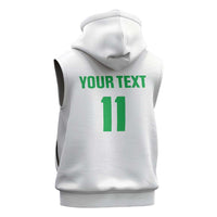 Custom Football 2026 Wales Dragon Sleeveless Zip Hoodie Cymru Gorau Chwarae Cyd Chwarae